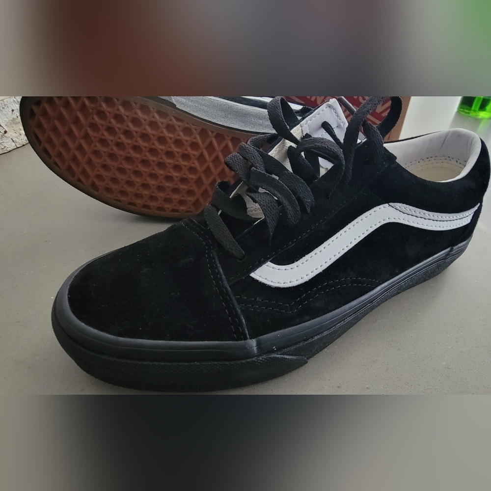 Vans Old Skool Black Pig Suede - Picture 3 of 7